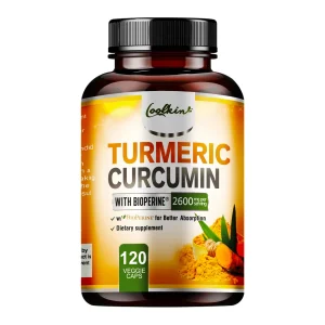 Turmeric Curcumin 95% with BioPerine – High Absorption Formula for Joint Comfort, Mobility & Digestion – 120 Capsules